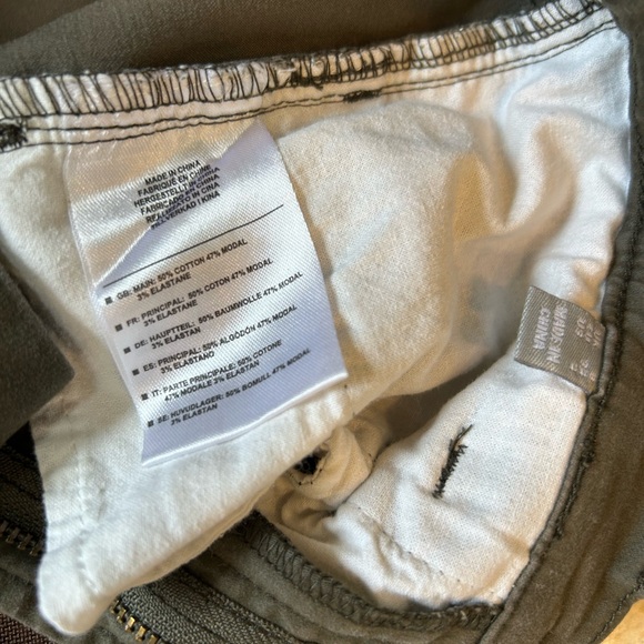 Schoffel Ladies Moleskin Breeks with Canvas Brush Pant Legs, Green/Brown, Sz 4 - Picture 7 of 13